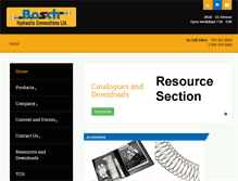 Tablet Screenshot of boschhydraulic.com